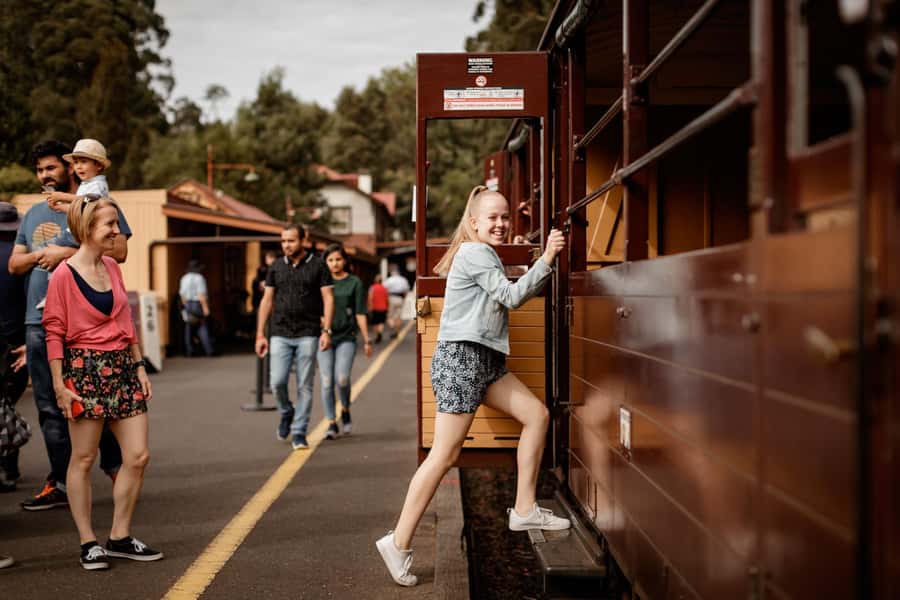 Melbourne: Penguin Parade Tour with Puffing Billy Train Ride - Riding Puffing Billy through the Dandenong Ranges