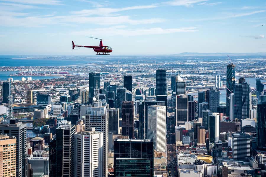 Melbourne: Private City & Beaches Helicopter Ride - A private flight with a personal guide