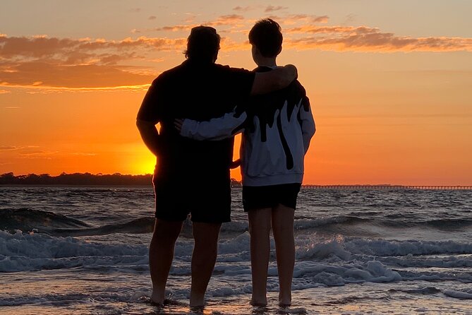 Milbi Sunset Cruise with Champagne and Prawns - Sandy Cay and the golden hour