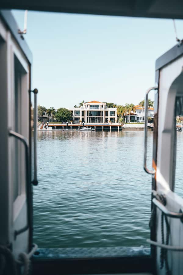 Mooloolaba: Canal Cruise with Commentary - Finding M.V. Mudjimba at The Wharf