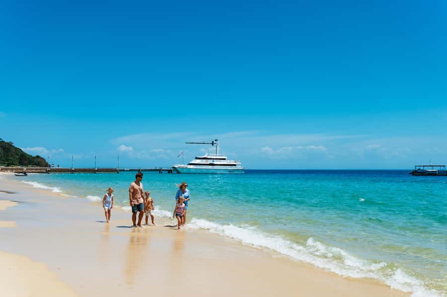 Moreton Island: Tangalooma Day Trip with ATV Quad Bike Tour - The 75-minute crossing from Brisbane to Moreton Island