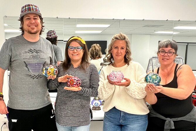 Mosaic Art Classes Sydney: Turkish Lamp Workshop - How much help can you expect?