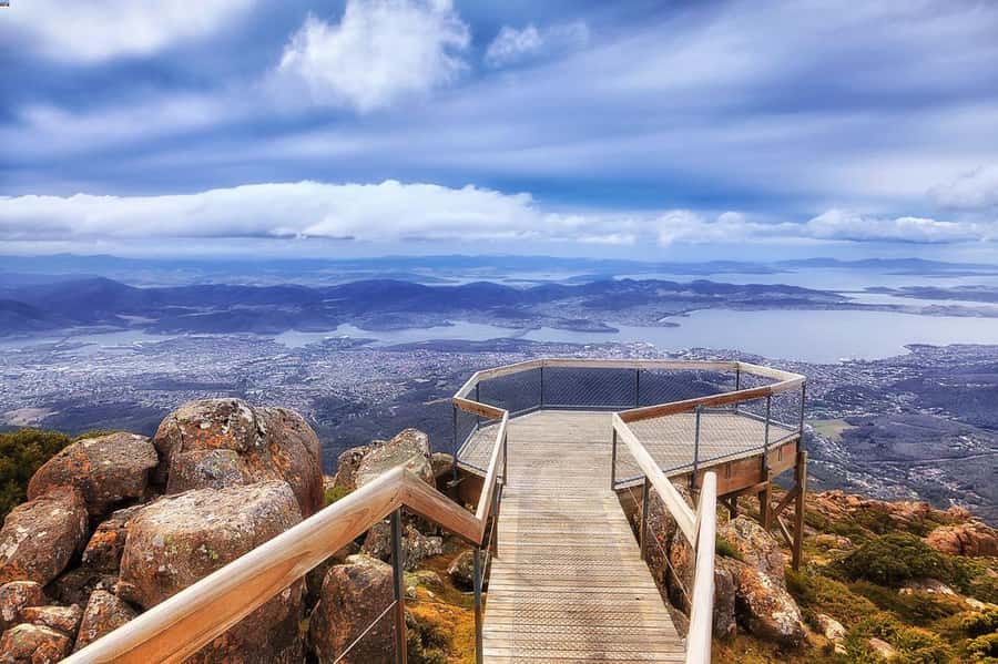 Mt Wellington: Ultimate Experience from Hobart - The Springs: a pause halfway up