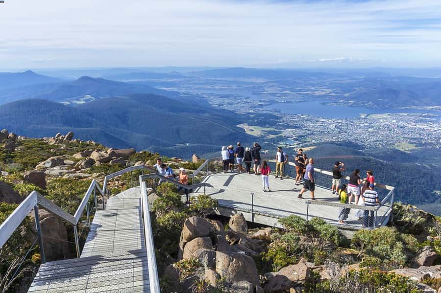 Mt Wellington: Ultimate Experience from Hobart - The climb through changing mountain country