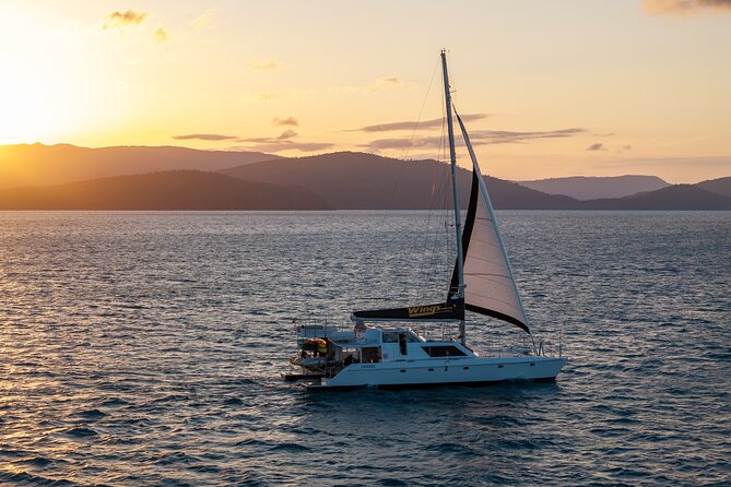 NEW SUNSET TOUR-Airlie Beach Sunset Sail in Style- BYO drinks - Setting out from Coral Sea Marina at 4:45 pm