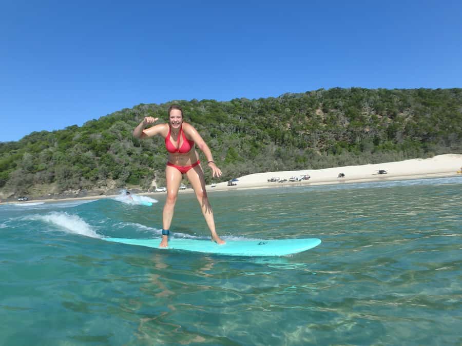 Noosa: Epic Learn to Surf Safari 4x4 - Double Island Point - Is six hours a good use of your Noosa day?