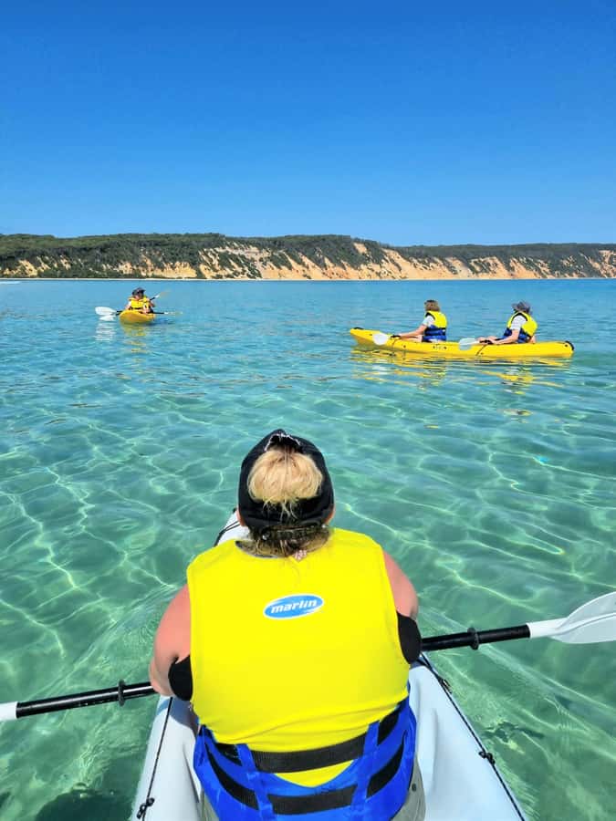 Noosa: Epic Ocean Kayak with Dolphins & 4WD Beach Adventure - Launching at Honeymoon Bay