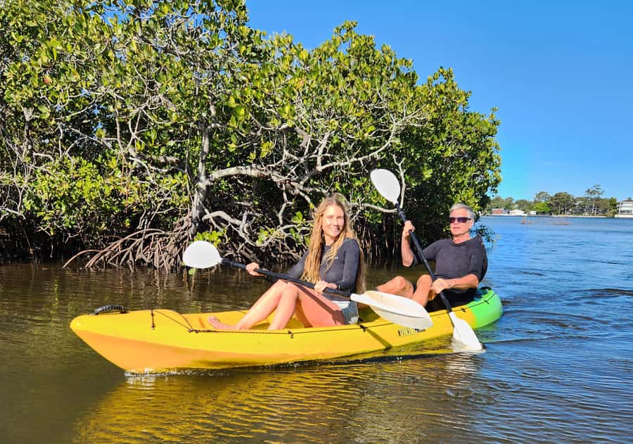 Noosa Heads: Hidden Waterways Wildlife Kayak (Self-Guided) - Watching for stingrays and birds