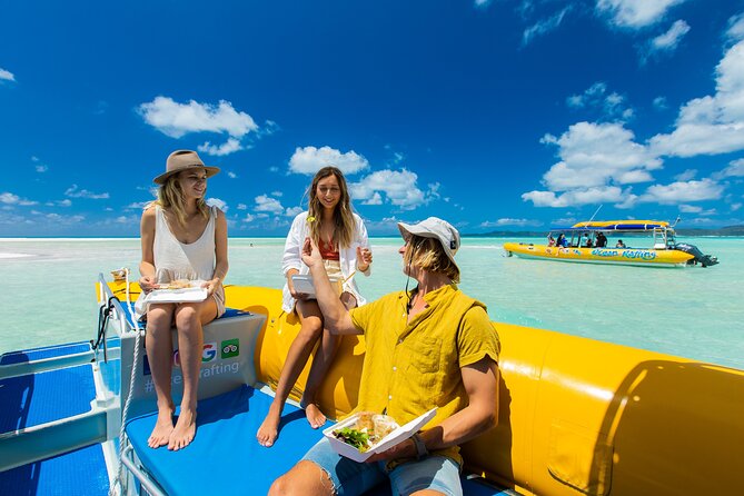 Ocean Rafting: Whitehaven Beach, Snorkelling & Hill Inlet Lookout - Starting at Coral Sea Marina in Airlie Beach