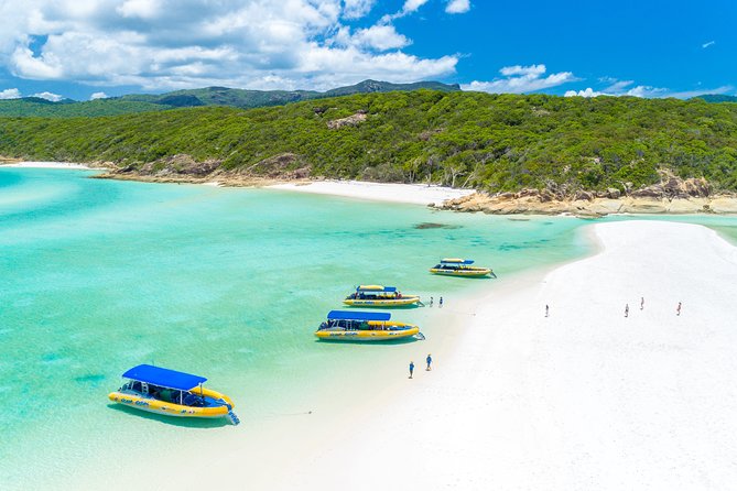 Ocean Rafting: Whitehaven Beach, Snorkelling & Hill Inlet Lookout - Whitehaven Beach, with time to slow down