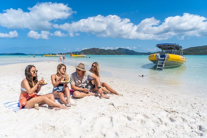 Ocean Rafting: Whitehaven Beach, Snorkelling & Hill Inlet Lookout - Snorkeling at inner fringing reefs