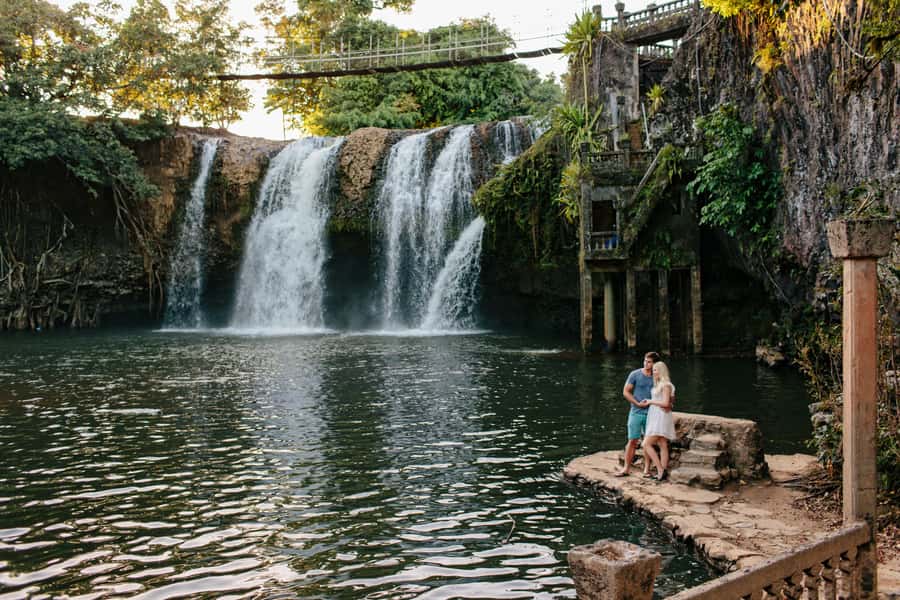 Paronella Park and Mamu Tropical Skywalk Ticket Combo - A few hours for gardens, water, and old stone