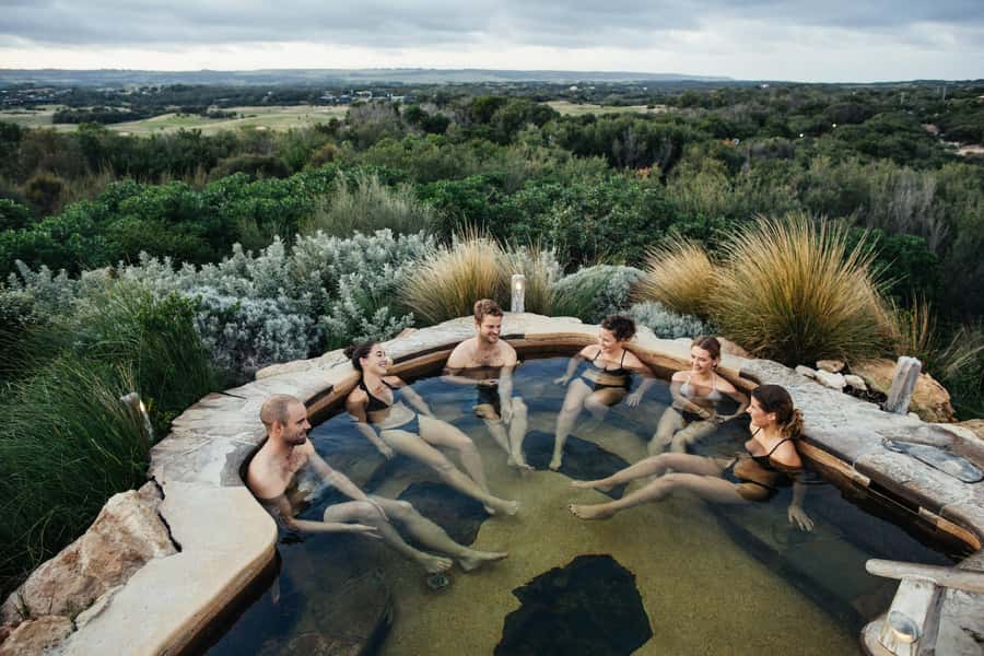 Peninsula Hot Springs: Entry Ticket with Bath House - Food, rest, and making five hours work