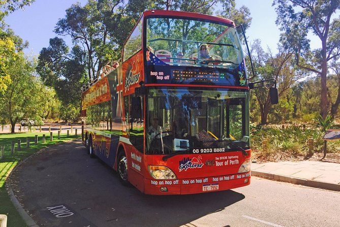 Perth Hop-On Hop-Off Bus Tour - Barrack Street and the central city stops