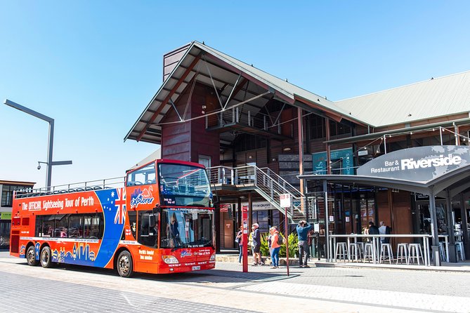 Perth Hop-On Hop-Off Bus Tour - Optus Stadium, Crown Perth, and the eastern route