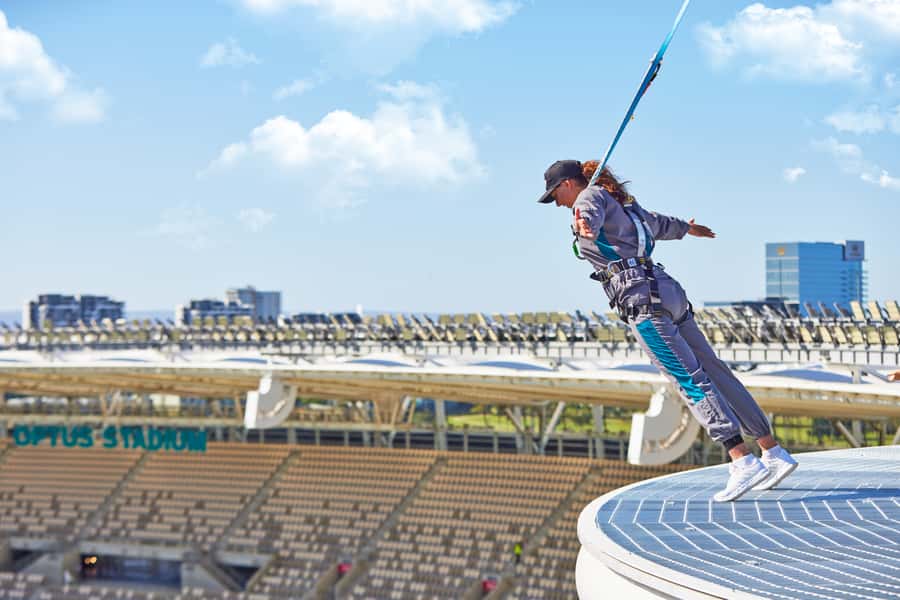Perth: Optus Stadium Rooftop Vertigo Experience - The Western Viewing Deck and Perth views