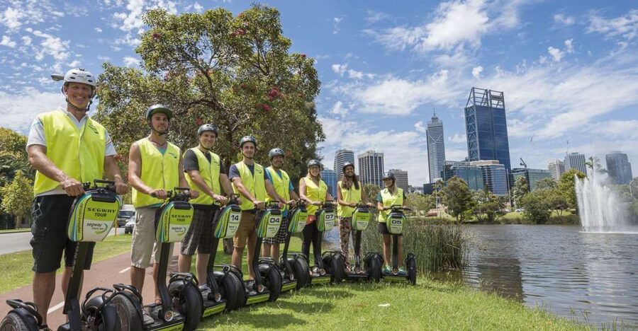 Perth Riverside Segway Tour - Following the Swan River