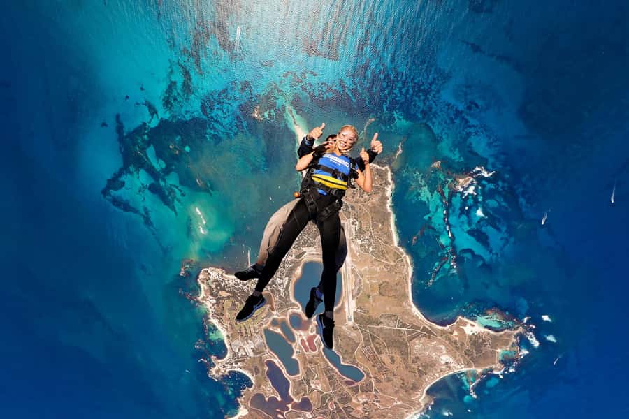 Perth: Rottnest Island Skydive and Ferry Package - Choosing 10,000 or 15,000 feet