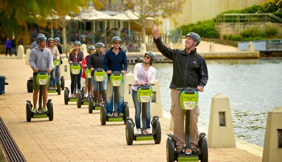 Perth Segway 1.5-Hour East Tour - Following the eastern foreshore into Fraser Point wetlands