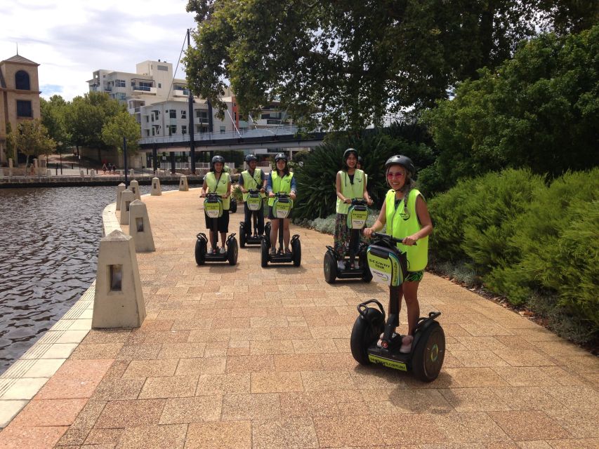 Perth Segway 1.5-Hour East Tour - The WACA, Perth Stadium, and Crown Casino