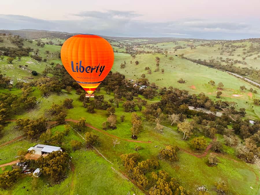 Perth to Northam: Balloon flight including shuttle bus - Key points to know before booking