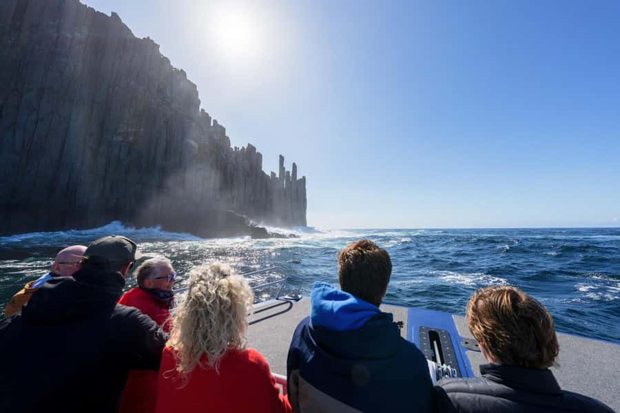 Port Arthur: Cape Raoul Wilderness Cruise - Safety Cove and Crescent Bay from the water
