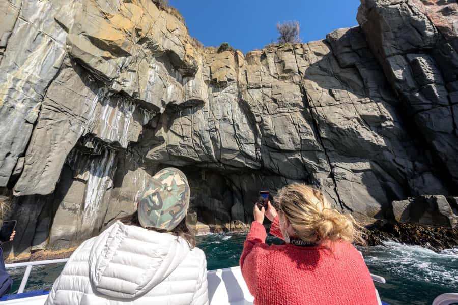 Port Arthur: Cape Raoul Wilderness Cruise - Leaving Port Arthur and passing its darker history