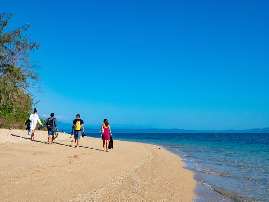 Port Douglas: Low Isles Glass Bottom Boat & Snorkeling Tour - Leaving Port Douglas on Calypso XI
