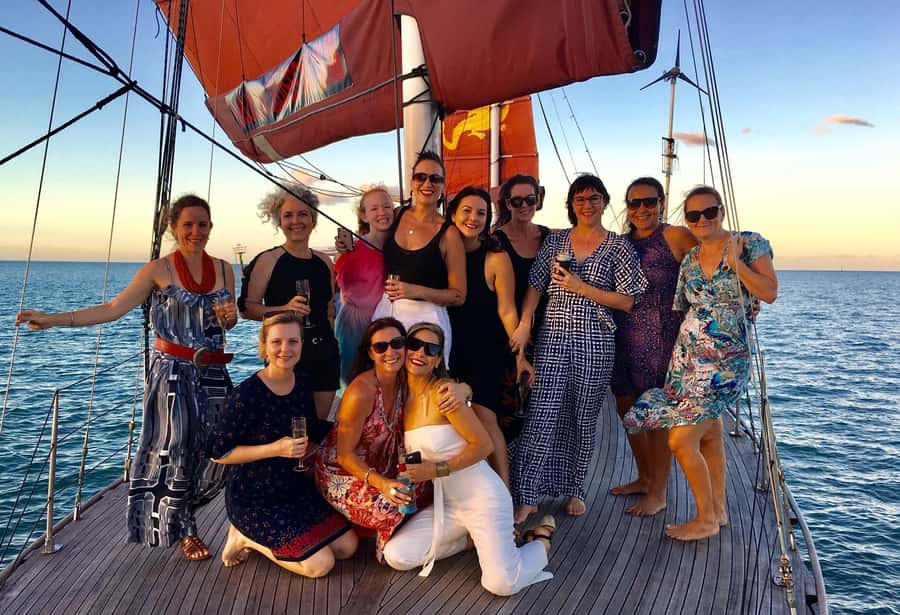 Port Douglas: Sunset Cruise on a Chinese Shaolin Junk Ship - What the captain and crew add