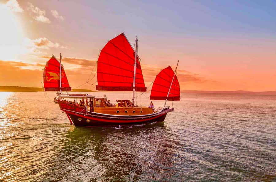 Port Douglas: Sunset Cruise on a Chinese Shaolin Junk Ship - Boarding at Berth C3 in the marina