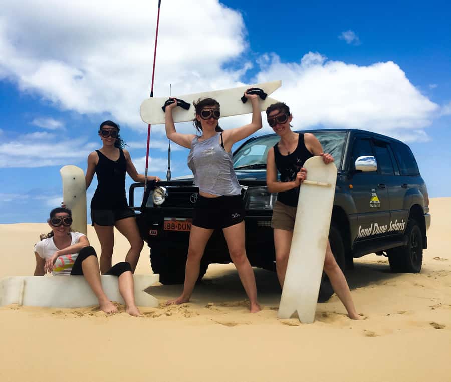 Port Stephens: Unlimited Sandboarding with 4WD Dune Transfer - Hills for first runs and bigger challenges