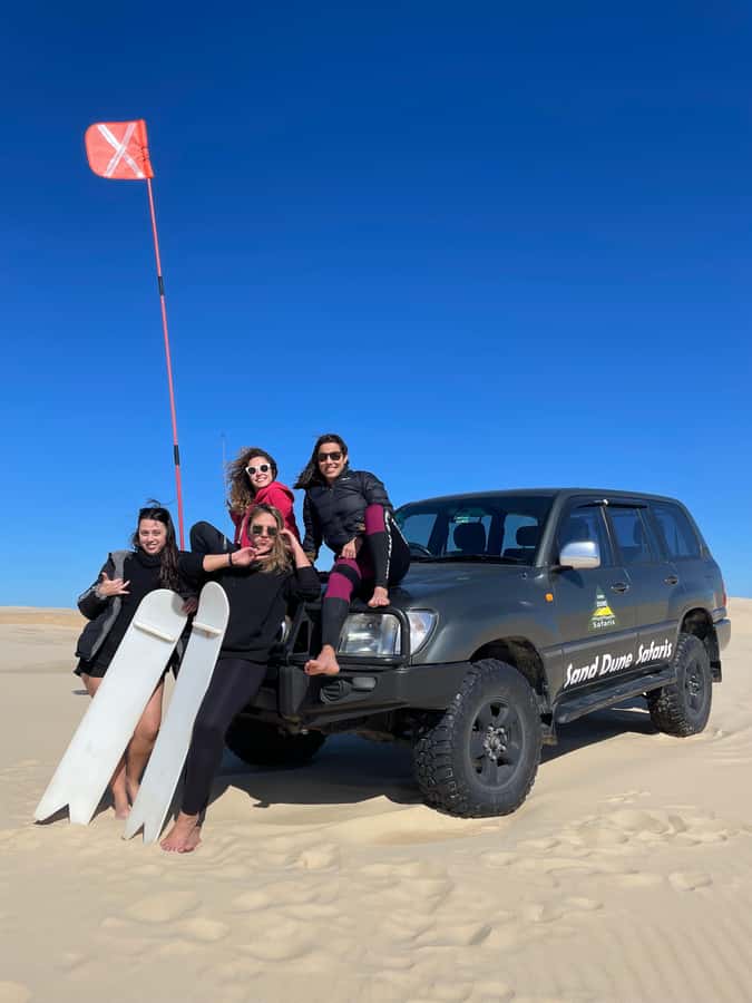Port Stephens: Unlimited Sandboarding with 4WD Dune Transfer - Who will enjoy it most