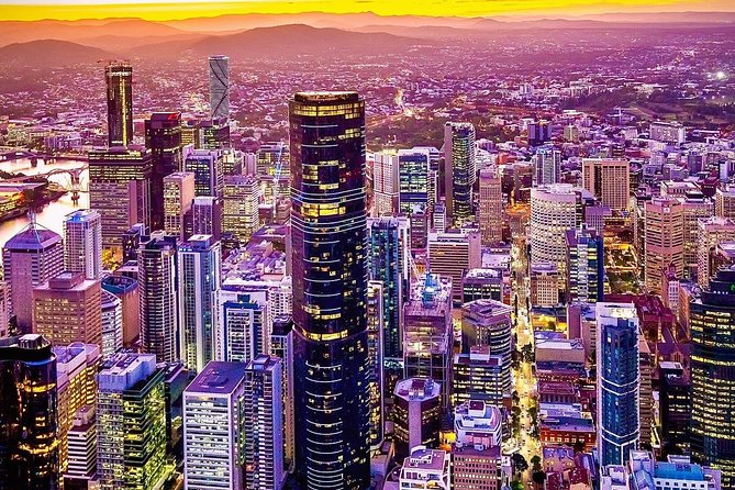 Private Brisbane City Helicopter Tour (Daytime Flight Experience) - Following the Brisbane River toward the city