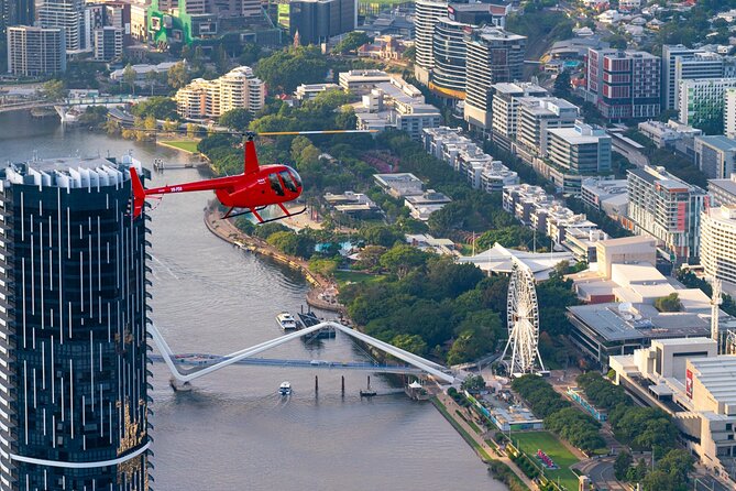 Private Helicopter Scenic Tour of Brisbane - 25min - Key points before you book