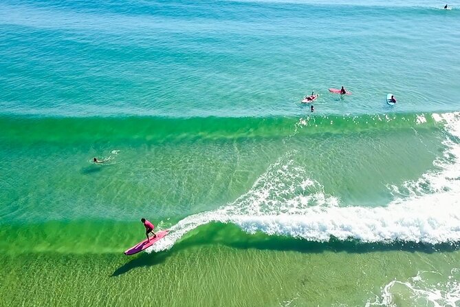 Private Surf Lessons Kool Katz 1 Day - Learning to stand and ride a wave