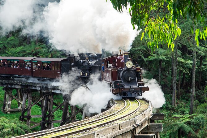 Puffing Billy And Healesville Sanctuary Scenic Tour - Riding Puffing Billy from Belgrave