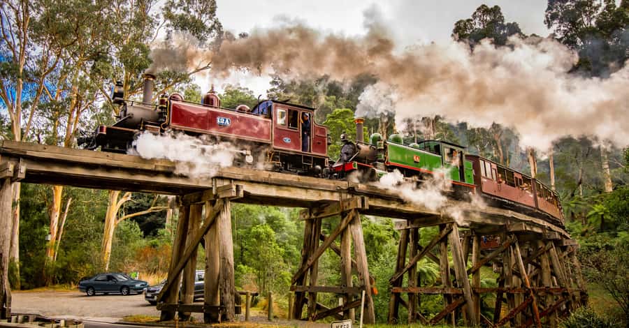 Puffing Billy Railway: Heritage Steam Train Journey - The Lakeside facilities make planning easier