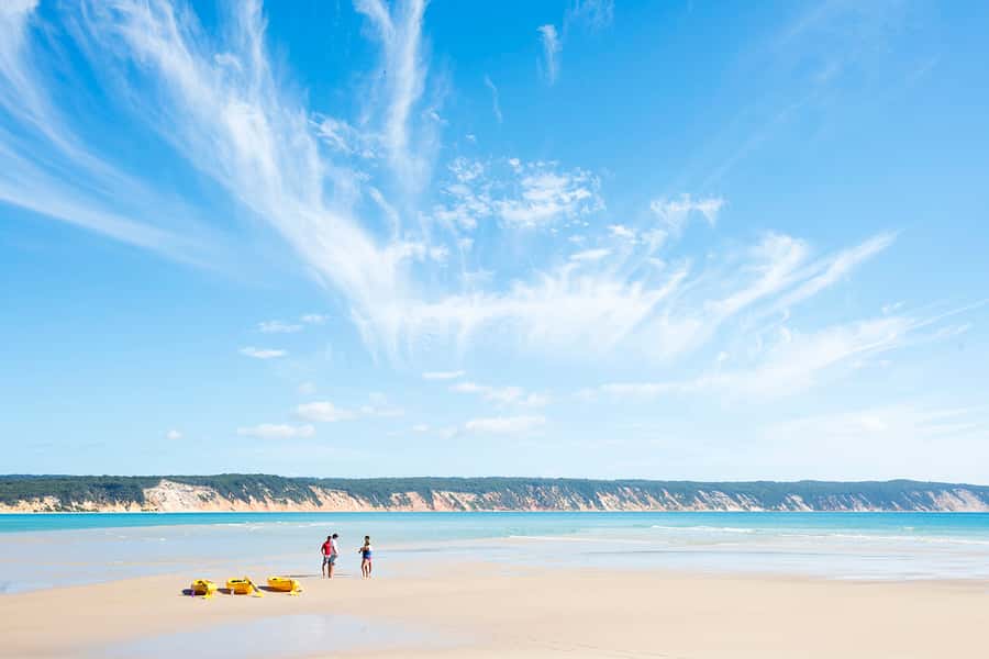 Rainbow Beach: 4WD Beach Drive Adventure and Surf Lesson - Key points to know before you book