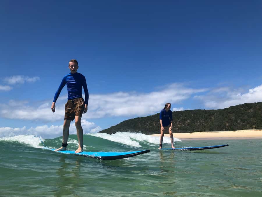 Rainbow Beach: 4WD Beach Drive Adventure and Surf Lesson - Why Double Island Point makes a difference