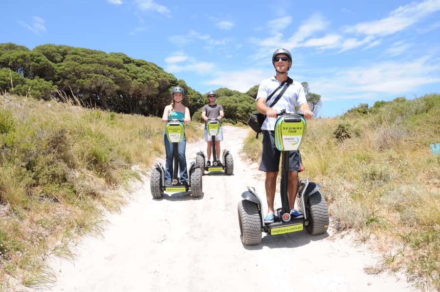 Rottnest Island Segway 1.5-Hour Fortress Adventure Tour - Learning to ride before leaving the practice area