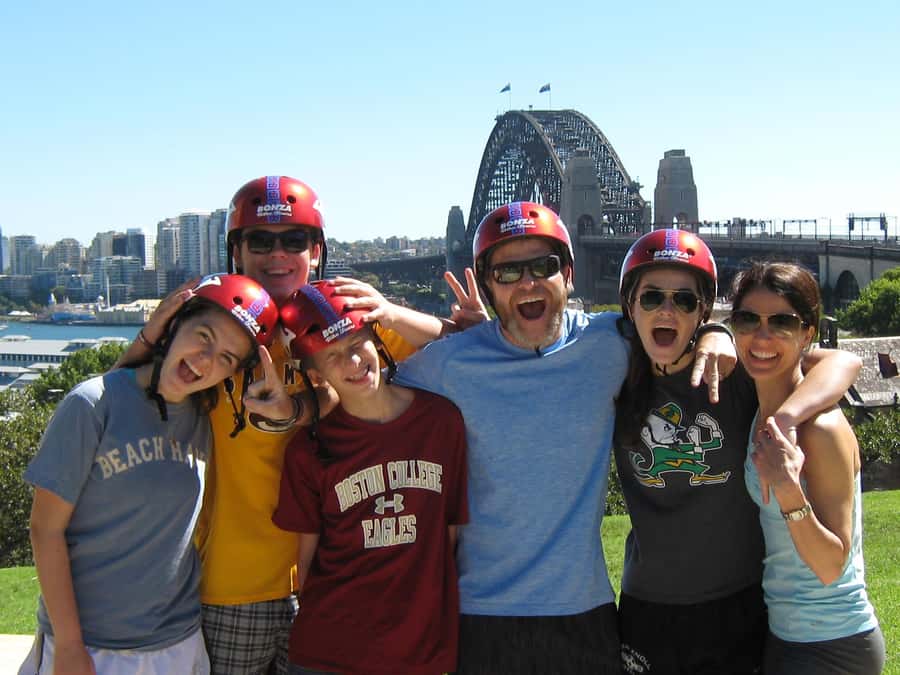 Scenic Sydney Harbour Bridge Bicycle Ride - The 2.5 kilometre ride beside Lavender Bay
