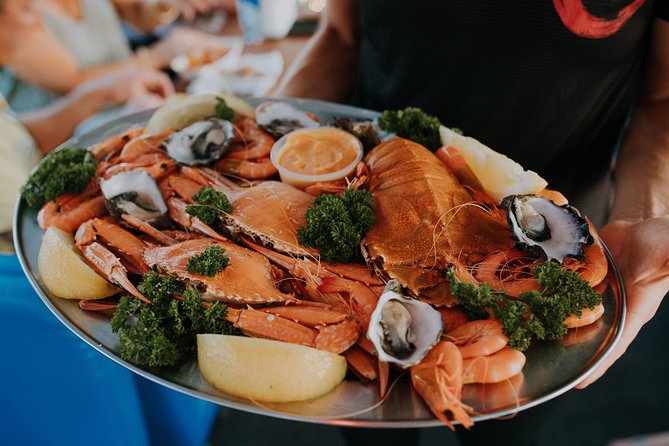 Seafood Lunch Cruise - Booth seating and table service