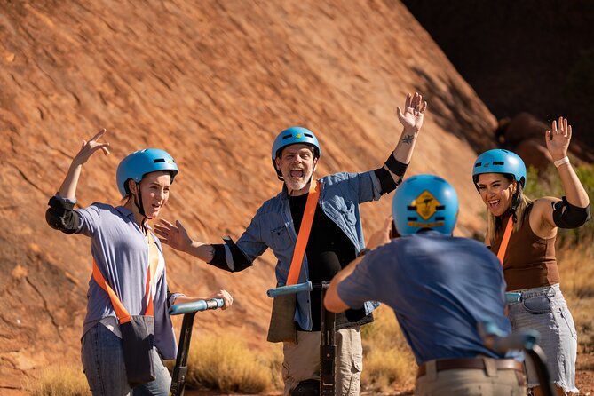 Segway the FULL base of Uluru - Circumnavigating Uluru by Segway