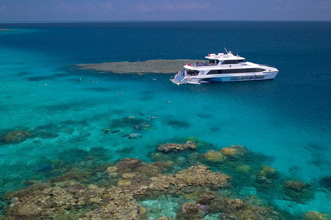 Silversonic Outer Great Barrier Reef Cruise from Port Douglas - From Port Douglas marina to the outer reef