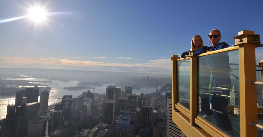 Skywalk at The Sydney Tower Eye: Ticket & Tour - The real time commitment, from Westfield check-in to exit