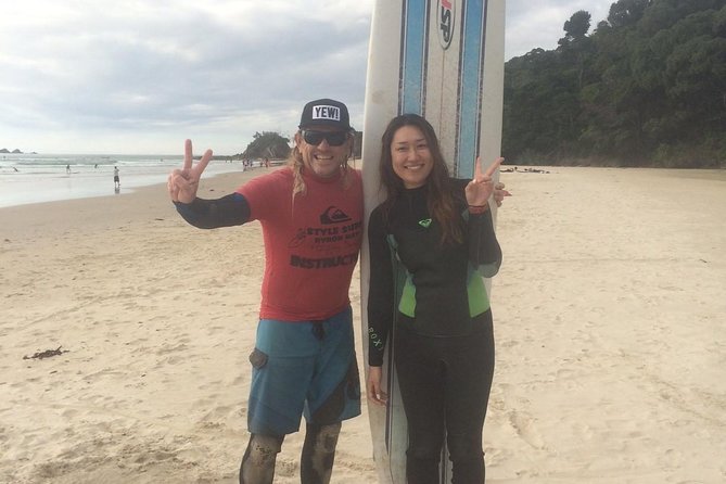 Style Surfing Byron Bay - Meeting at Clarkes Beach in Byron Bay