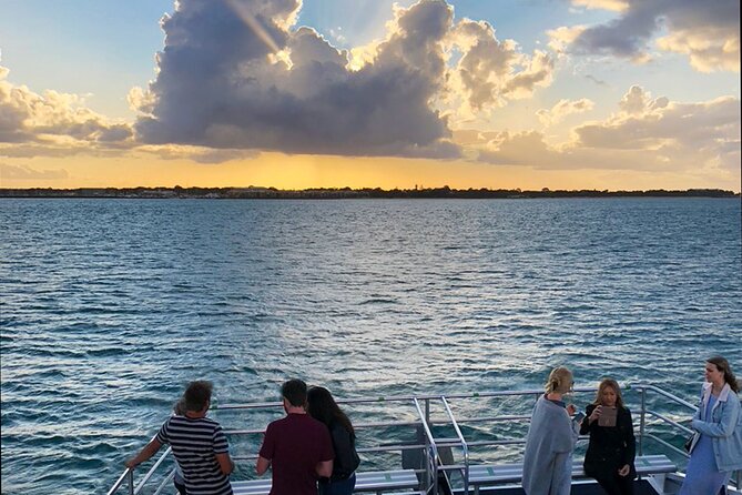 Sunset Twilight Cruise in Hervey Bay - Commentary, music, and the onboard mood