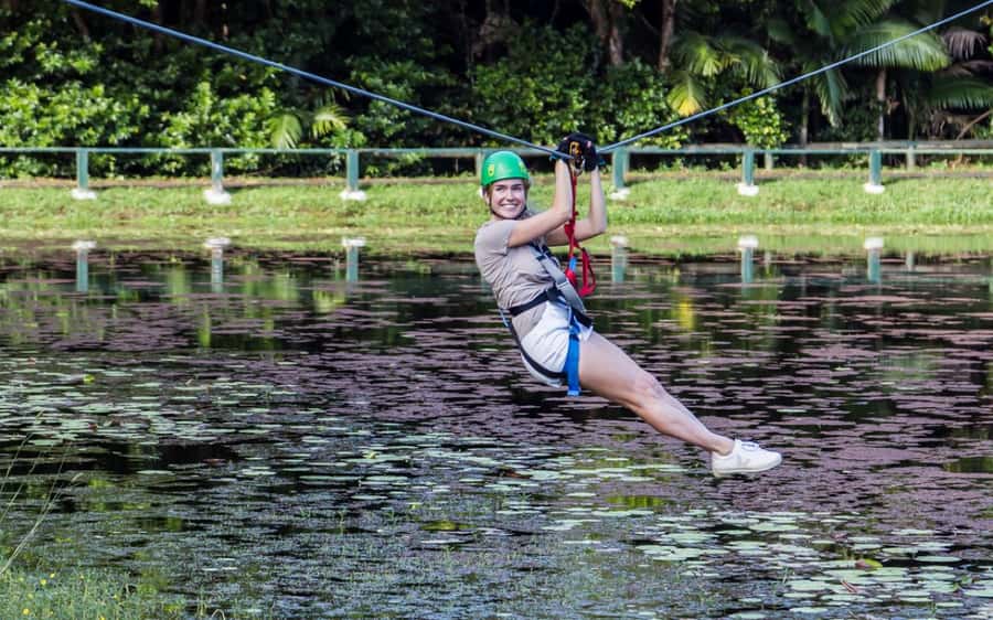 Sunshine Coast: Treetop Challenge Adventure Park - The black circuits for serious climbers