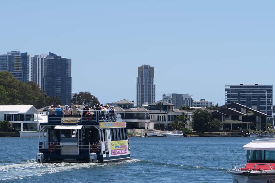 Surfers Paradise: Gold Coast Afternoon River Cruise - Cheese, crackers, and the licensed bar