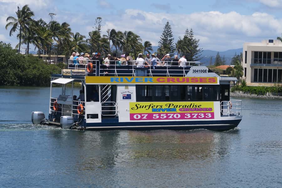 Surfers Paradise: Gold Coast Afternoon River Cruise - The boat, seating, and comfort